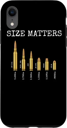 Vista 25 de Ammo & Gun Lover Shirt, Size Matters, Bullets & Caliber Case for iPhone 17