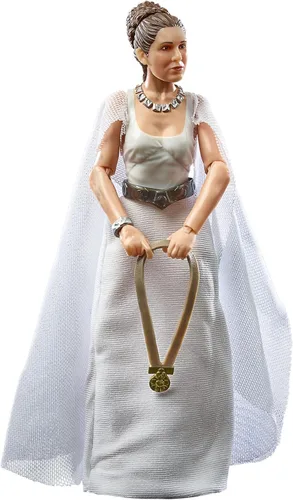 Vista 4 de STAR WARS The Black Series Princess Leia Organa (Yavin 4) Figura de acción coleccionable de 6 pulgadas, escala A New Hope, para niños de 4 años