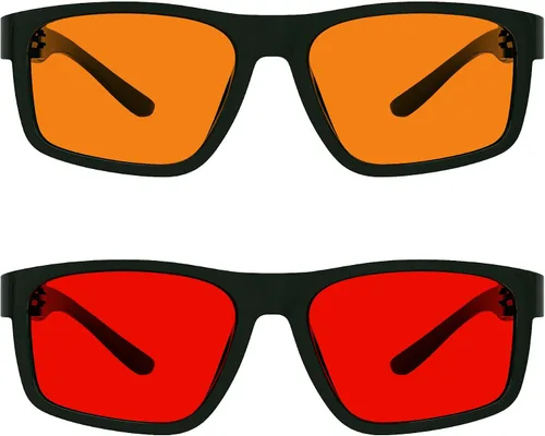 Vista 200 de Eyekepper Gafas de luz azul para hombre y mujer, paquete de 6 lentes Pilot Paquete de 6 color mezclado
