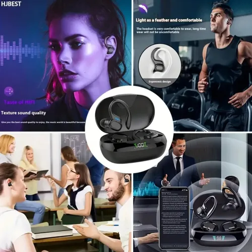 Vista 8 de Auriculares con traductor AI en 144 idiomas - Auriculares inalámbricos Bluetooth en tiempo real
