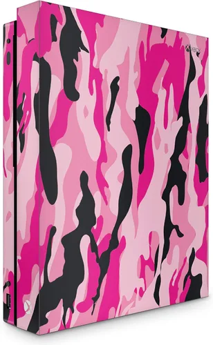 Vista 4 de giZmoZ n gadgetZ Pink CAMO Skins para consola Xbox One X XBX Vinal Sticker + 2 controladores