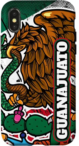 Vista 5 de Guanajuato, Aguila de la Bandera de Mexico Case for iPhone 17