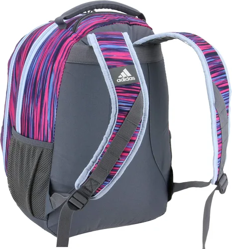 Vista 4 de adidas Finley Mochila de 3 rayas Sunet Shock RosaOnixBrillo talla única Finley Mochila de 3 rayas