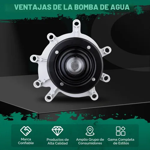 Vista 2 de SCITOO AW7163 Bomba de agua con junta para Dodge Ram 1500 Dakota Durango