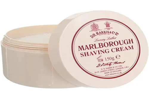 Vista 12 de D.R. Harris & Co. Tubo de crema de afeitar de almendras 2.65 oz