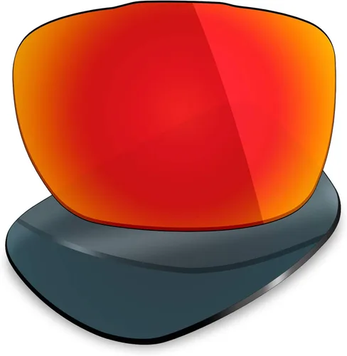 Vista 5 de mryok 4pares polarizadas lentes de repuesto para Oakley TwoFaceanteojos de sol, Stealth negrorojo fuegohielo azulplata titanio