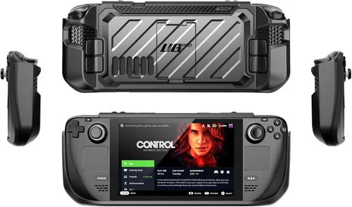 Vista 14 de SUPCASE Unicorn Beetle Pro Series - Funda para Steam Deck (2022) / Steam Deck OLED (2023), funda protectora delgada y resistente con soporte