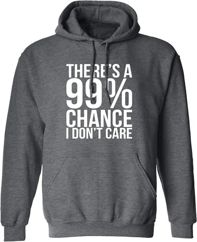 Vista 9 de zerogravitee Sudadera con capucha para adultos con 99% de posibilidades de que no me importe
