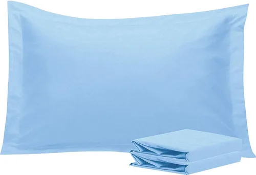 Vista 57 de NTBAY Fundas de almohada estándar, paquete de 2 fundas de almohada de microfibra cepillada de 20 x 26 pulgadas, súper suaves y acogedoras