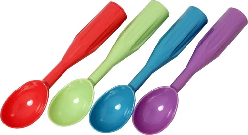 Vista 3 de Chef Craft Cuchara para helado de plástico, 7.5 pulgadas, el color puede variar