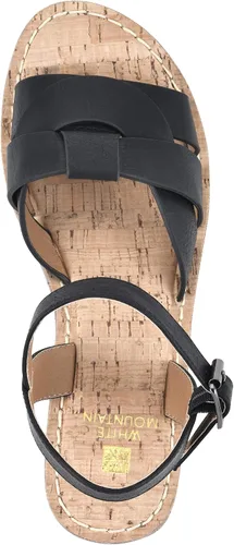 Vista 4 de WHITE MOUNTAIN Sandalia de cuña simple para mujer