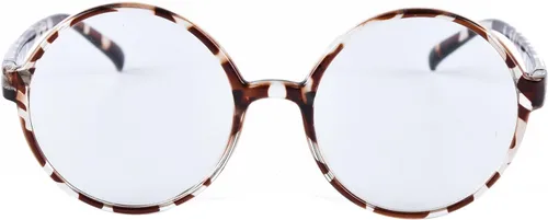 Vista 13 de Anteojos con marco redondo retro y lente transparente de moda, de 2 pulgadas, de Agstum