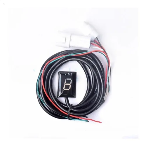 Vista 6 de Digital Motorcycle Gear Display for FZ8 FZ 8 2010-2015 2010 2011 2012 2013 2014 2015 Motorcycle 1-6 Level Digital Meter Gear Indicator