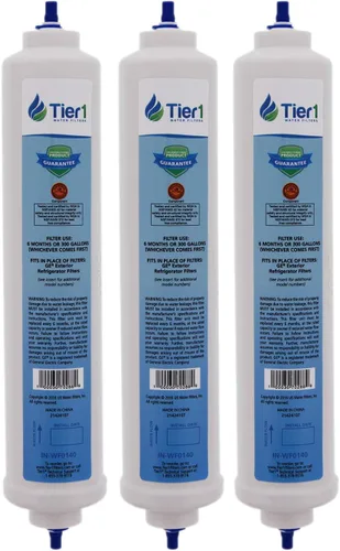 Vista 8 de Tier1 Reemplazo para filtro de agua debajo del fregadero GXRTDR para GE SmartWater Twist and Lock Filtro de agua en línea