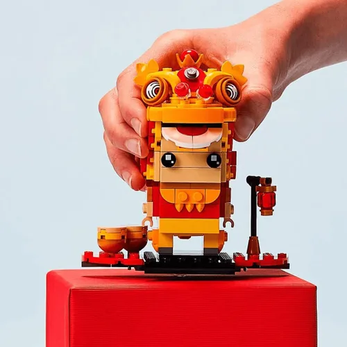 Vista 8 de LEGO 40540 BrickHeadz Lion Dance Bailarina - Año Nuevo Chino