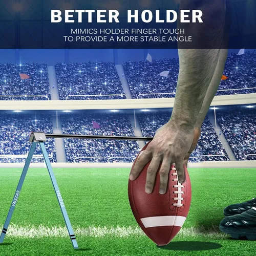 Vista 6 de 𝙉𝙀𝙒 Pateador de Fútbol, Soporte Portátil para Gol de Campo, Compatible con Todas las Tallas de Fútbol, Equipo de Entrenamiento y Práctica de Fútbol