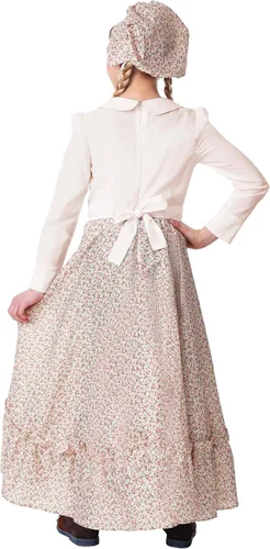 Vista 6 de Girl's Prairie Pioneer Costume