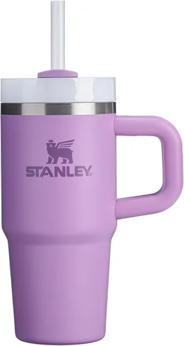 Vista 213 de STANLEY Quencher H2.0 Vaso Térmico con asa y pajilla, 64 onzas, tapa Flowstate de 3 posiciones, gran capacidad para viajes y deportes, vaso de acero