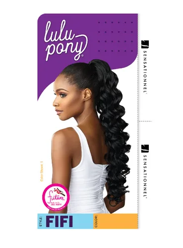 Vista 3 de Sensationnel Lulu Pony - Fifi (Color: 2 marrón oscuro)