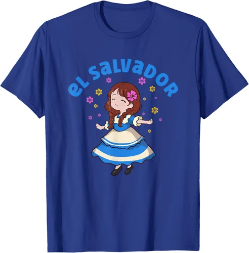 Vista 20 de Camiseta de mujer hispana con bandera salvadoreña de El Salvador Orgullosa, Negro