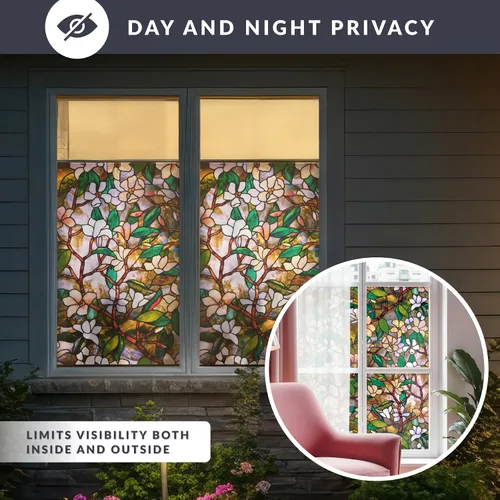 Vista 7 de Artscape 01 – 0113 24" x 36" Magnolia Diseño Ventana Cine Multicolor