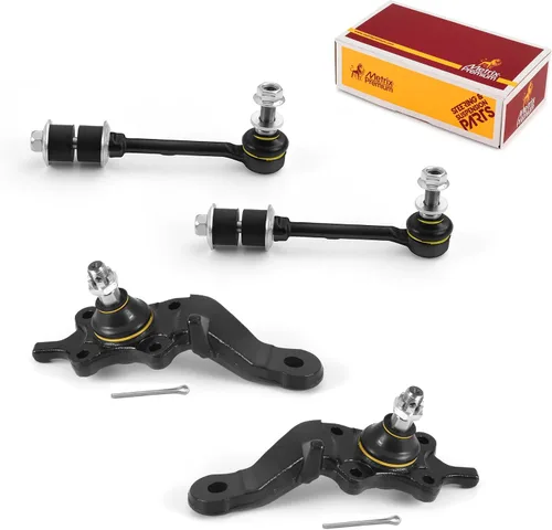 Vista 174 de Metrix Premium Chassis Parts - Juego de 4 piezas de articulación de rótula superior y barra estabilizadora delantera para Ford Ranger RWD 1998-2011