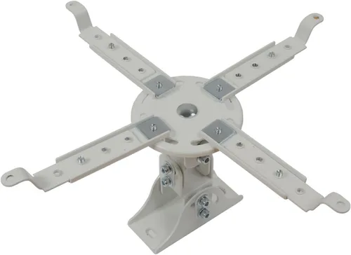 Vista 6 de VideoSecu - Soporte de montaje al techo para proyector DLP LCD PJ1W Blanco
