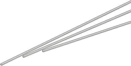 Vista 59 de Uxcell Tubo capilar de acero inoxidable 304, OD 0.4 mm x 0.1 mm de grosor de pared, 250 mm de longitud, tubo metálico para maquinaria industrial