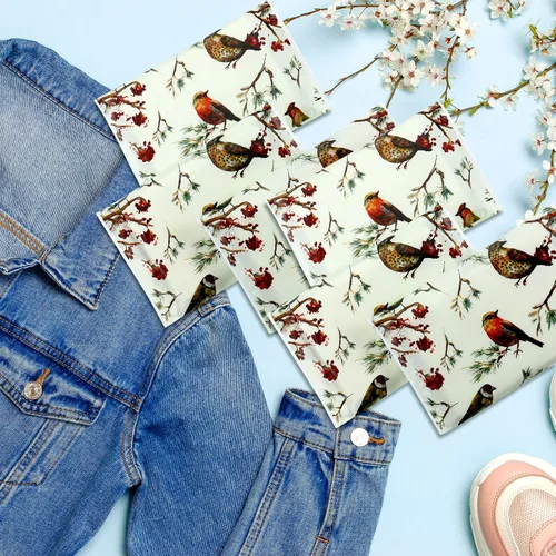 Vista 5 de Geyee 50 paquetes de pañuelos faciales para viajes, paquetes de bolsillo desechables para invitados a bodas, viajes, escuela, bolsos, suministros