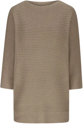 Vista 6 de Suéter de punto sólido para mujer, casual, de manga larga, cuello redondo, suéter de invierno, a la moda, cómodo, holgado, blusas para salir
