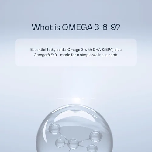 Vista 3 de Suplemento Omega 3 732 mg de colágeno marino hidrolizado Los mejores ácidos grasos esenciales Fórmula premium Apoya la salud del corazón