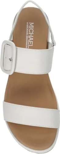 Vista 6 de Michael By Michael Shannon Kira - Sandalias clásicas de verano con plataforma para mujer, con puntera abierta, estilo casual