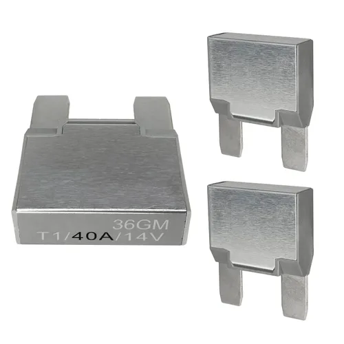 Vista 19 de Interruptor de circuito de 25 amperios Maxi Blade, reinicio automático, para automotriz, marino, camiones (25A, 1 paquete)