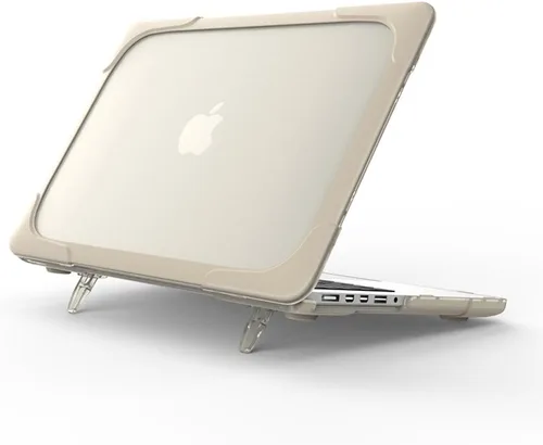 Vista 10 de Funut Funda compatible con MacBook Air de 11 pulgadas A1370 A1465, MacBook Air 11 Kickstand, carcasa rígida de plástico resistente para Apple Laptop