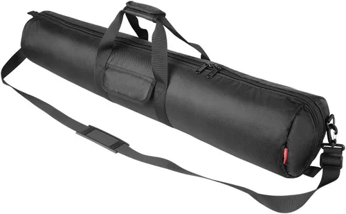 Vista 8 de HEMMOTOP Funda para trípode, 31.5 x 7 pulgadas, bolsa de trípode resistente con correa para el hombro y asa, funda de transporte acolchada gruesa