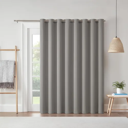 Vista 15 de Eclipse Darrell - Cortinas térmicas blackout para ventana, diseño moderno con ojales, para dormitorio o sala de estar (panel individual), 37 x 54