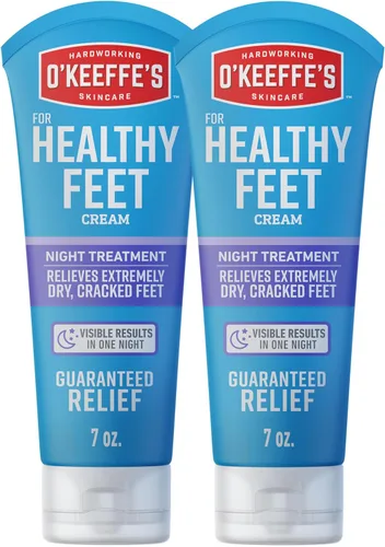 Vista 11 de O'Keeffe's for Healthy Feet Night Treatment Crema para pies, tubo de 3 onzas (paquete de 2), alivio nocturno garantizado para pies extremadamente
