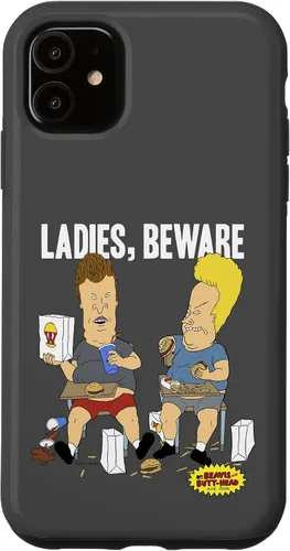 Vista 8 de iPhone 16 Beavis and Butt-Head Ladies Beware Case