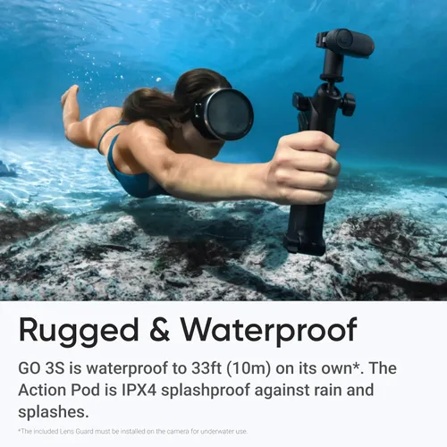 Vista 7 de INSTA360 Cámara de acción GO 3S 128GB - Negro medianoche