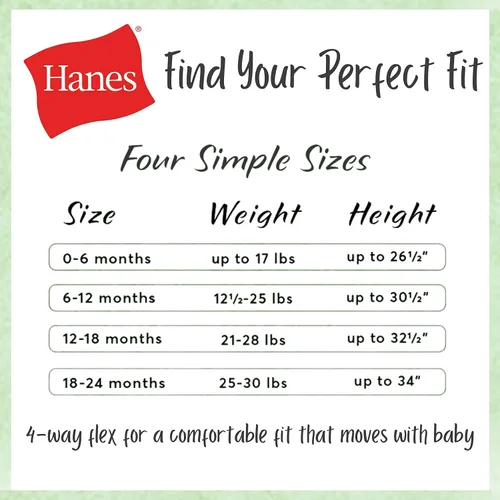 Vista 3 de Hanes unisex-baby Sweatpants Ultimate Flexy Soft Stretch Joggers Boys Girls 3-pack