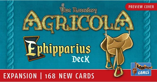 Vista 2 de Lookout Agricola Ephipparius Deck Expansion - 168 cartas nuevas para una variedad mejorada. Juego de estrategia agrícola para niños y adultos