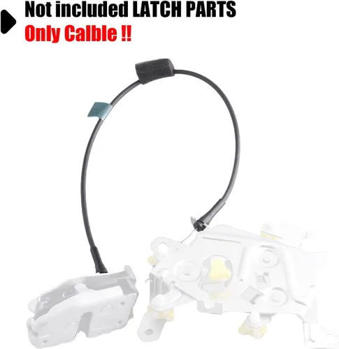 Vista 3 de Cables de pestillo inferior de la puerta trasera compatibles con Ford F150 1997-2003 Heritage F150 2004 F250 1997-1999 Kit de cables de la parte