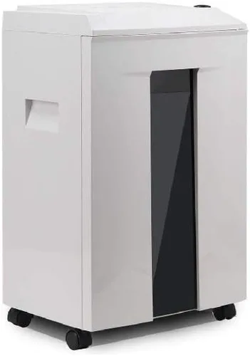 Vista 3 de Trituradora con ruedas, papel de microcorte de 6 hojas de grado profesional, CD y tarjeta de crédito, 2 minutos de tiempo de funcionamiento continuo