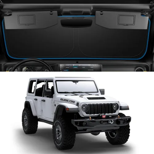 Vista 11 de Spigen Parasol para parabrisas delantero para todos los modelos Tesla Y y 3 Protección de doble capa Accesorios de coche para el modelo Y Juniper