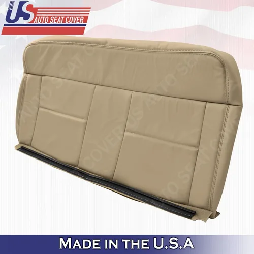 Vista 3 de Cubierta trasera de piel para el conductor Tan 2005 2006 2007 2008 Compatible con Ford F150 Lariat