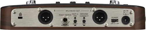 Vista 8 de Zoom AC-3 Creador acústico, DI acústico con restauración de tonos, modelado acústico, 9 efectos, compresión, sintonizador, reverberación