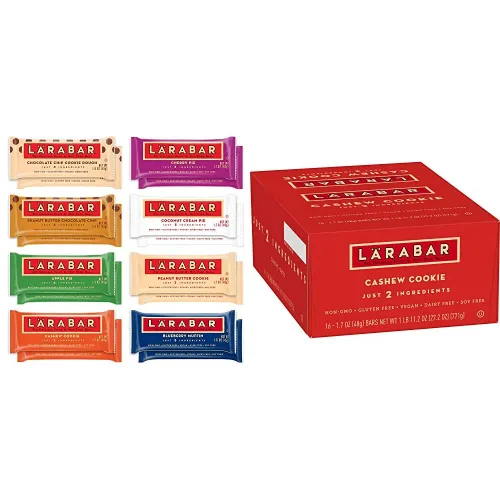 Vista 8 de Larabar - Barras de snack sin gluten, caja variada, veganas, 8 sabores, 1.7 oz, 16