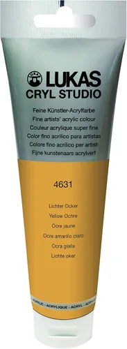 Vista 33 de Lukas CRYL Studio Artist - Pintura acrílica para artistas, Alizarín Carmesí, botella de 250 ml - Pinturas acrílicas de alto pigmento para pintar