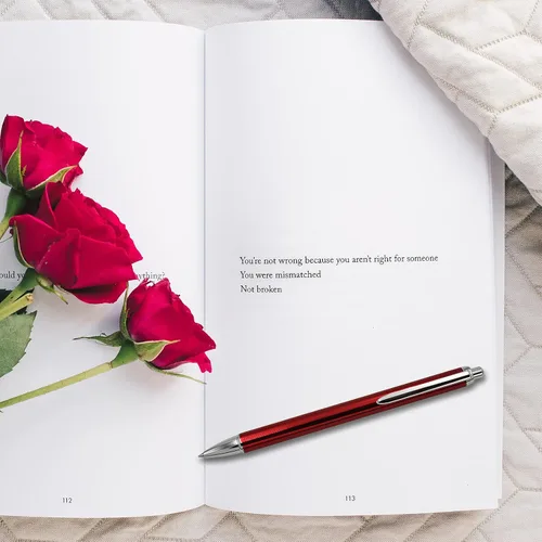Vista 5 de Lanier Pens Schmidt - Bolígrafo sin tapa, color rojo