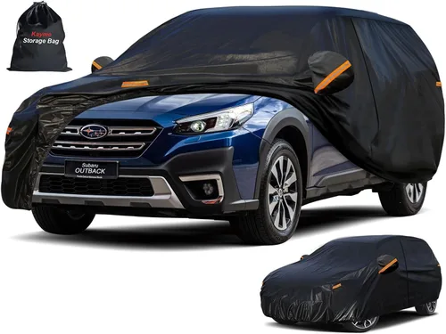 Vista 62 de Kayme Cubierta de auto SUV de 7 capas ajuste personalizado para BMW X1 (2009-2025), impermeable, para todo tipo de clima, para automóviles, cubierta